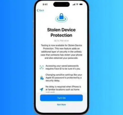 奈曼苹果授权维修店分享被盗设备保护功能开启方法 
