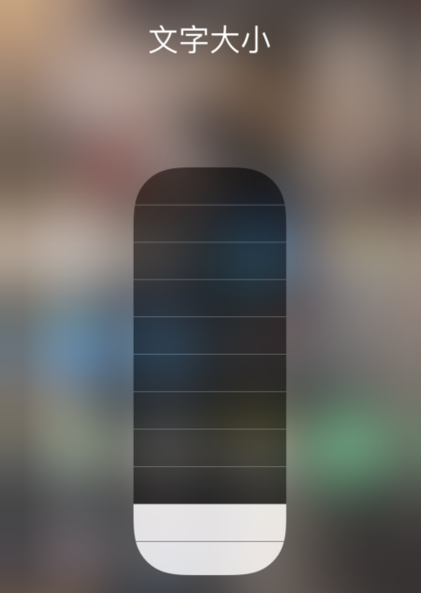 奈曼苹果手机维修分享小技巧：在 iPhone 控制中心快速调节字体大小 