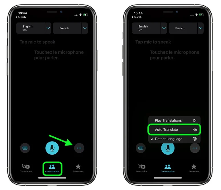 奈曼苹果手机维修分享iOS 15 “翻译” App 新改进 